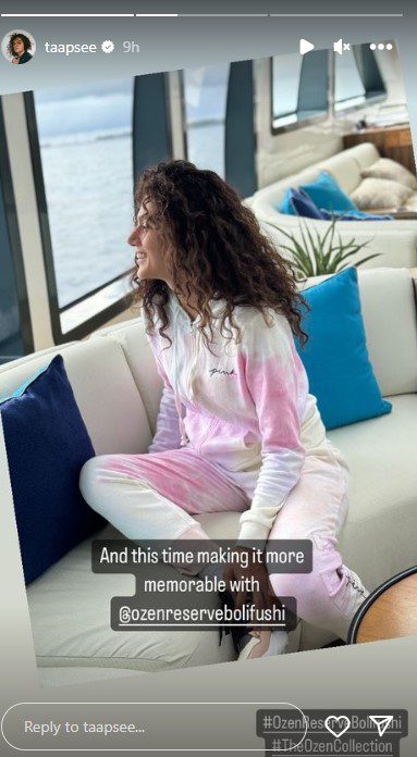 Taapsee Pannu in Maldives