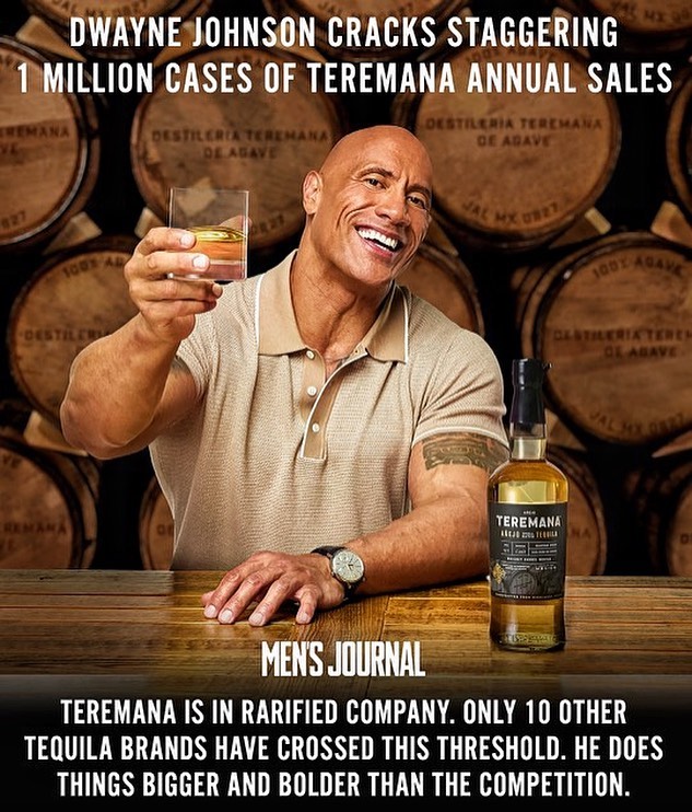 The Rock Teremana Tequila