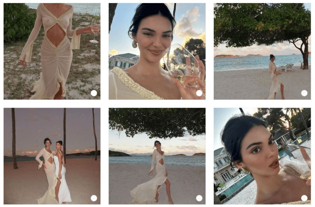 Kendall Jenner's Instagram Adventures