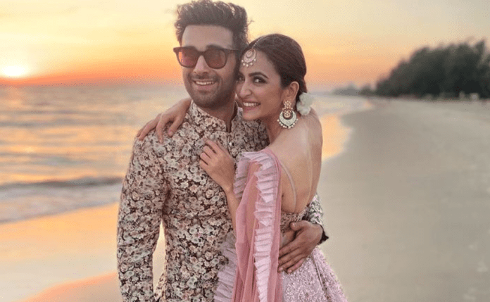Pulkit Samrat and Kriti Kharbanda's engagement