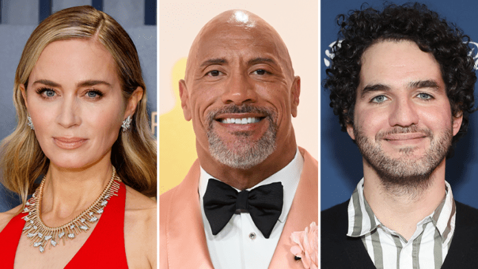 Emily Blunt Might Team Up with Dwayne Johnson
